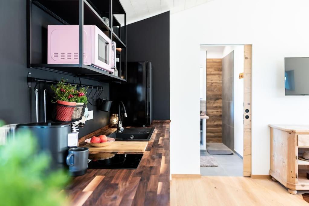 Exklusives Design-Apartment & Sauna Warngau Luaran gambar